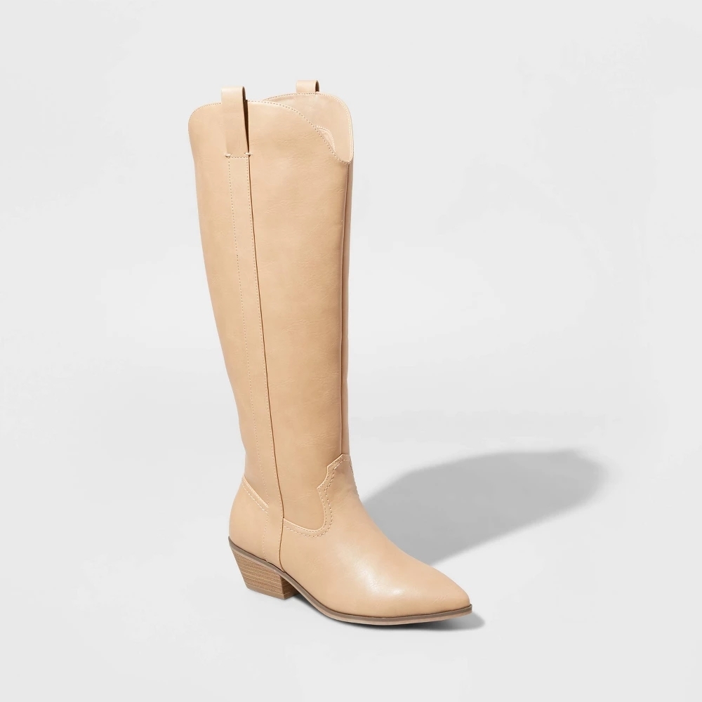 Universal Thread Tan Over the Knee "Sommer" Boots Sleek Design NWT No Box